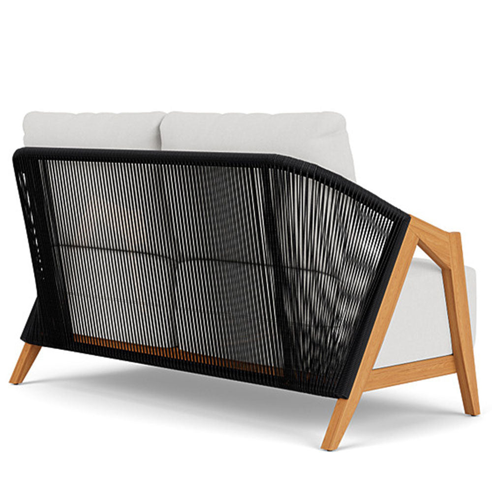 Lloyd Flanders Alpine Teak Outdoor Loveseat