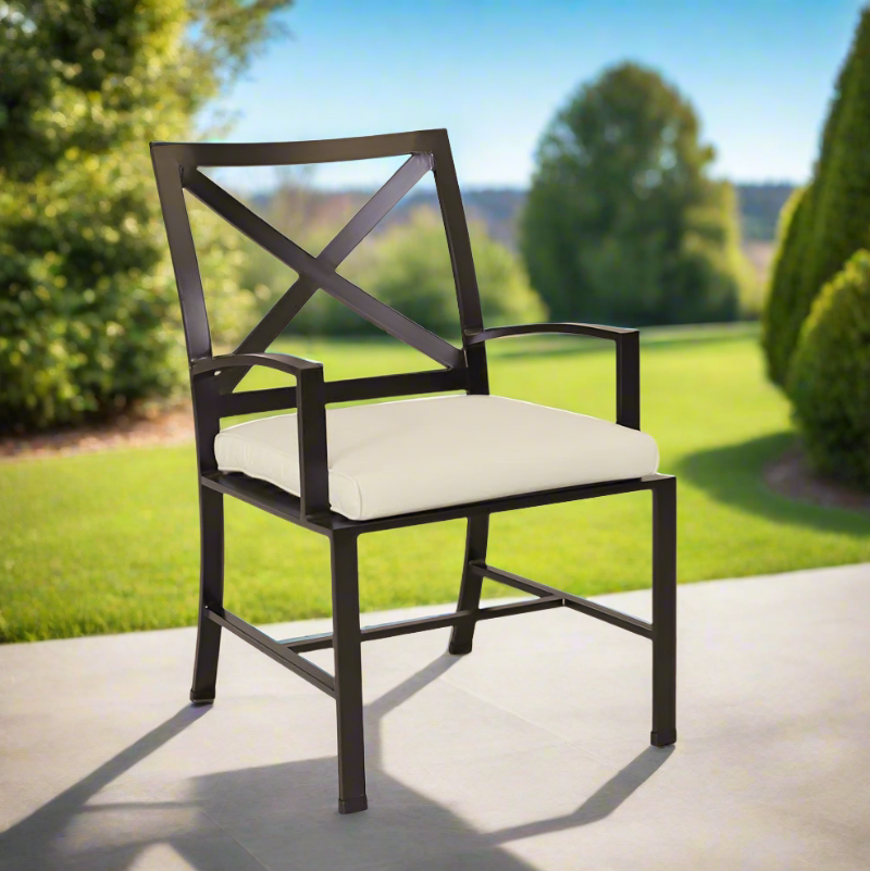Sunset West La Jolla Aluminum Outdoor Dining Chair