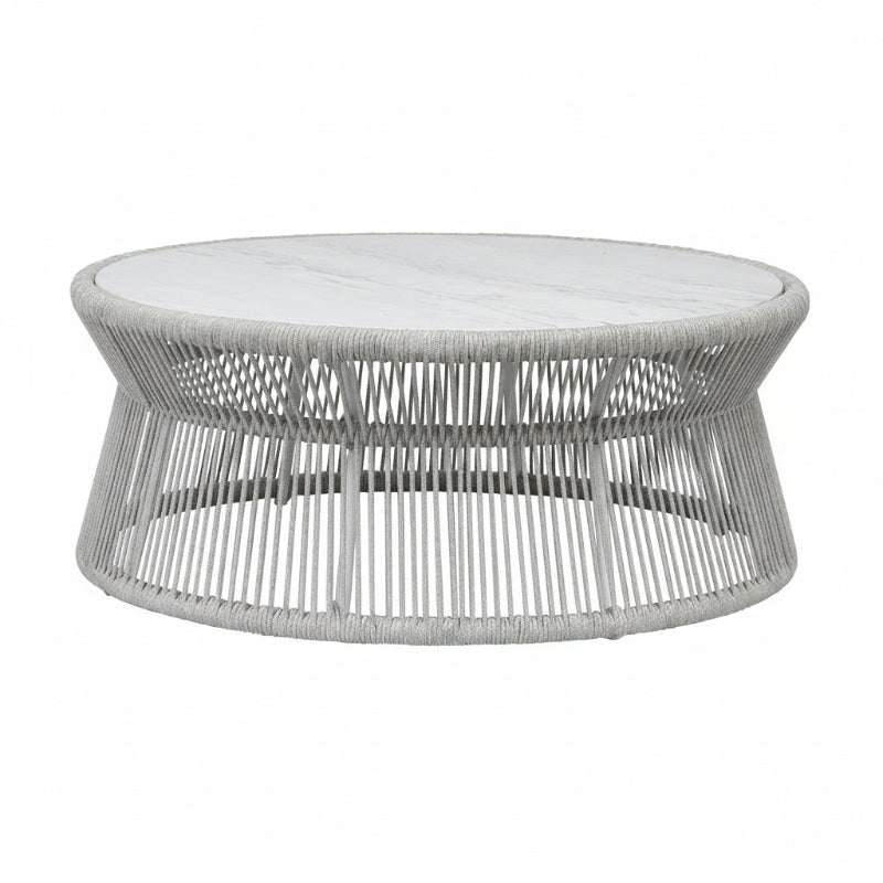 Sunset West Miami Rope Aluminum Coffee Table