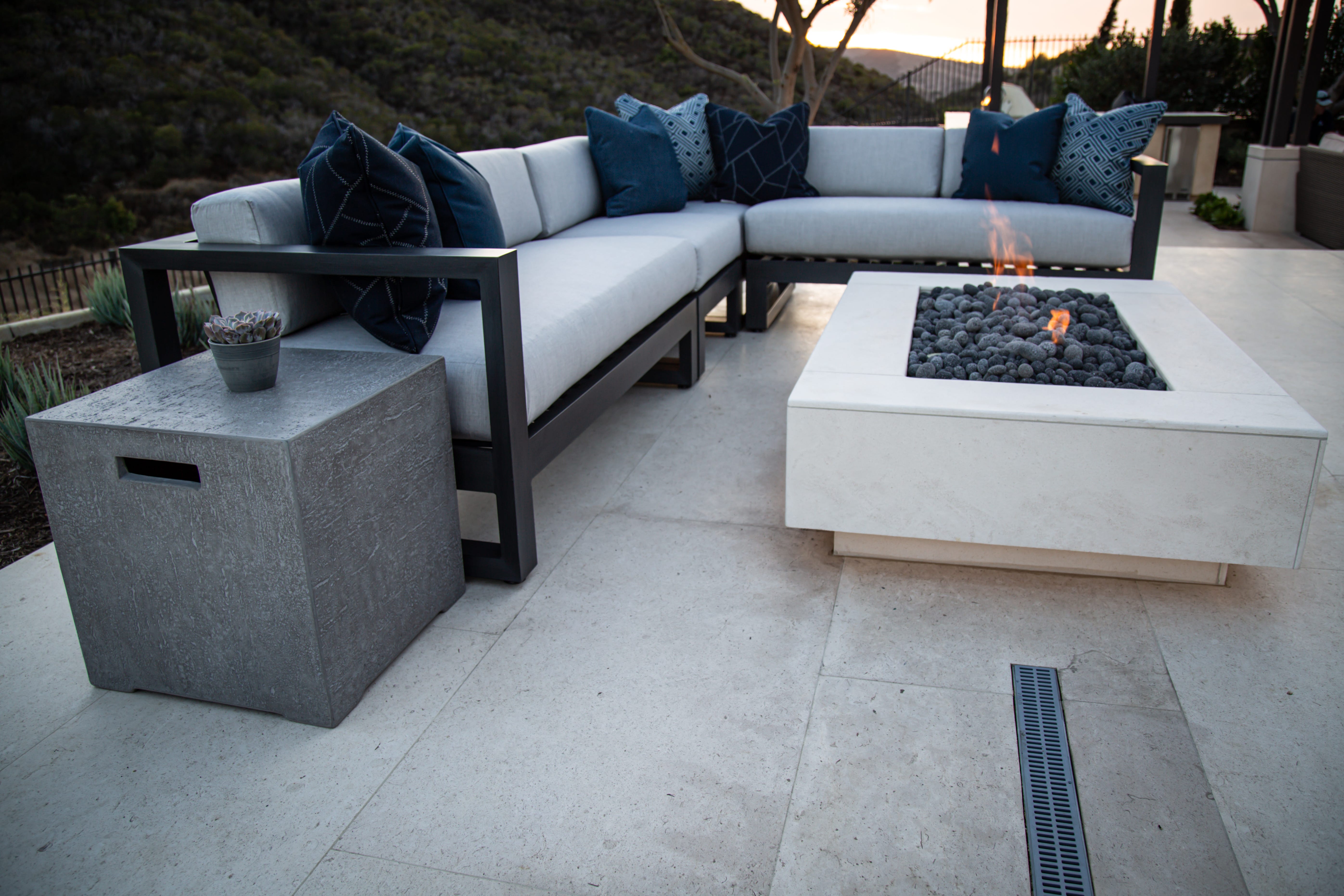 Sunset West Redondo Aluminum Outdoor Sectional