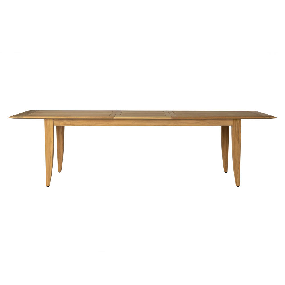 Lloyd Flanders Alpine Wicker Outdoor 86"-112" Rectangular Butterfly Table