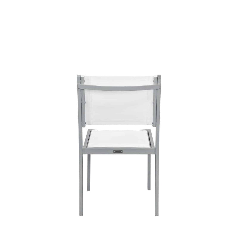DecoScape Fusion Aluminum Sling Outdoor Dining Side Chair