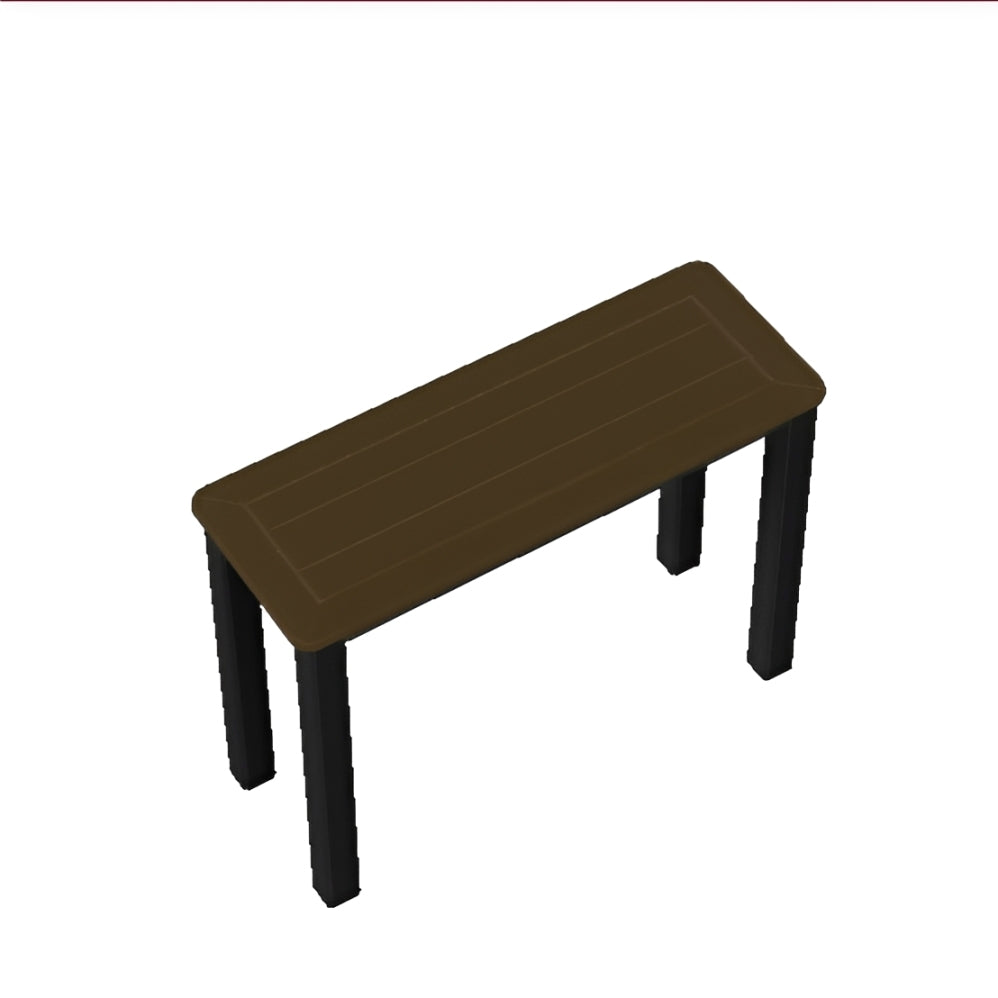 Telescope Casual 10"x27" Rectangle Marine Grade Polymer Top Chaise Table