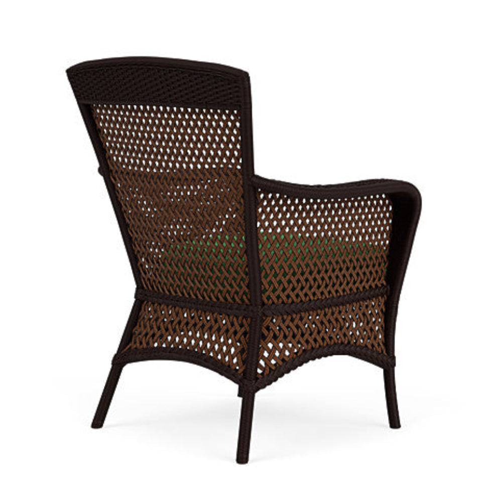 Lloyd Flanders Grand Traverse Wicker Outdoor Dining Arm Chair