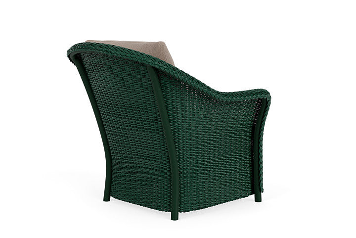 Lloyd Flanders Weekend Retreat Wicker Outdoor Lounge Chair