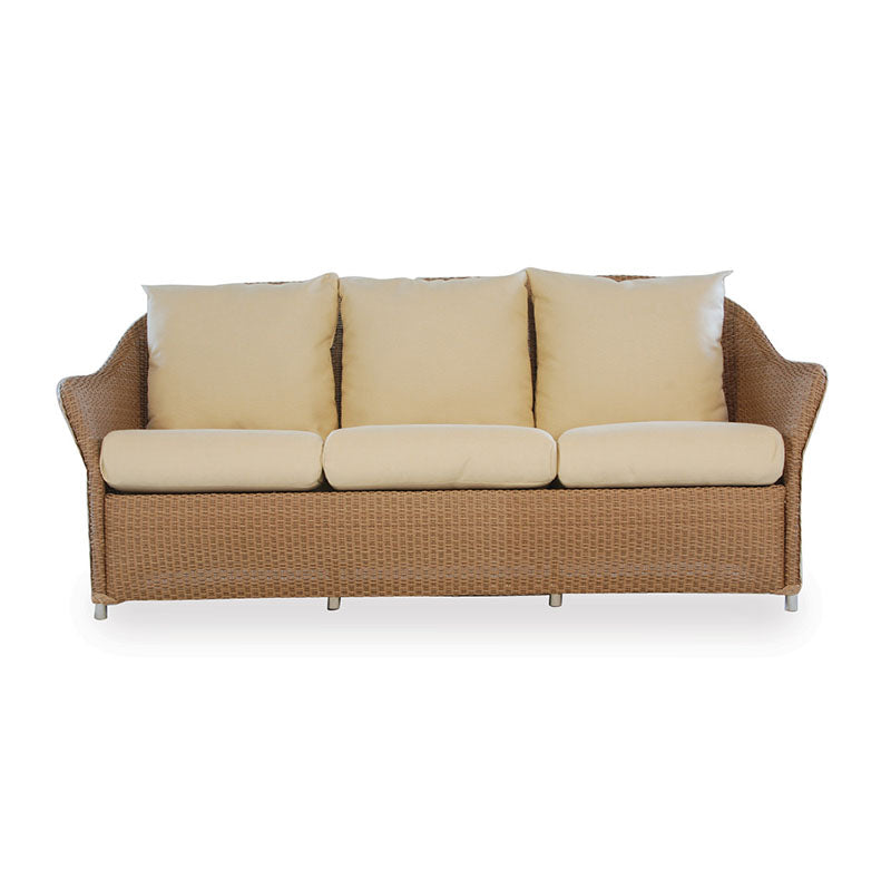 Lloyd Flanders Weekend Retreat Wicker Outdoor Sofa