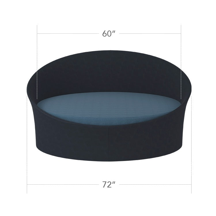 DecoScape Cosmo Powder Coated Aluminum Outdoor Daybed