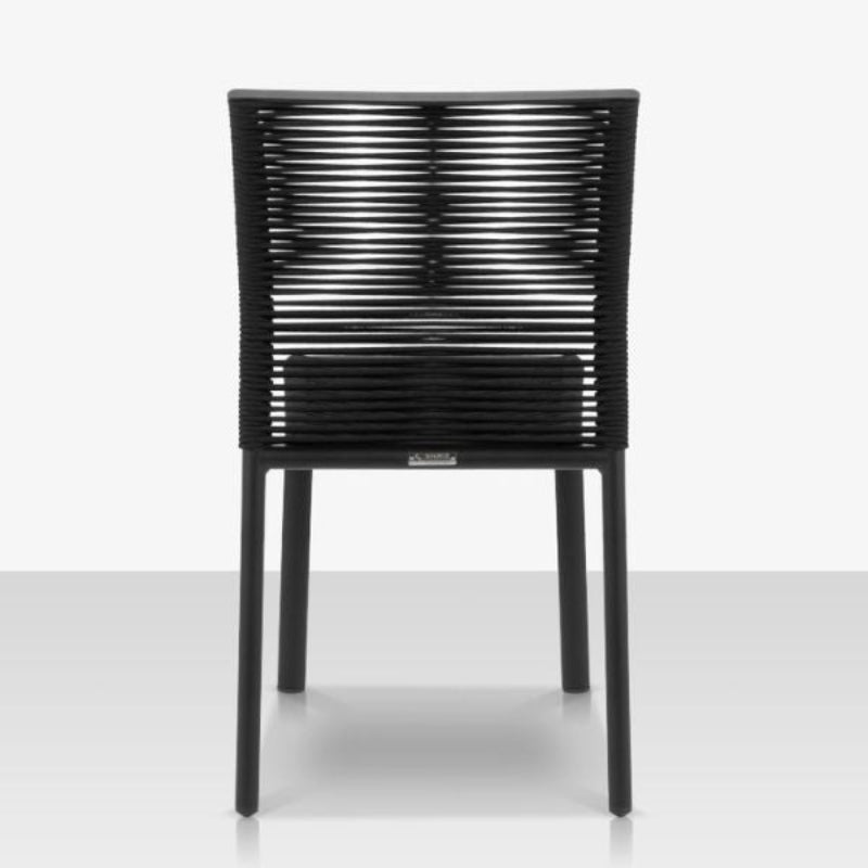 DecoScape Avalon Aluminum Rope Outdoor Dining Side Chair