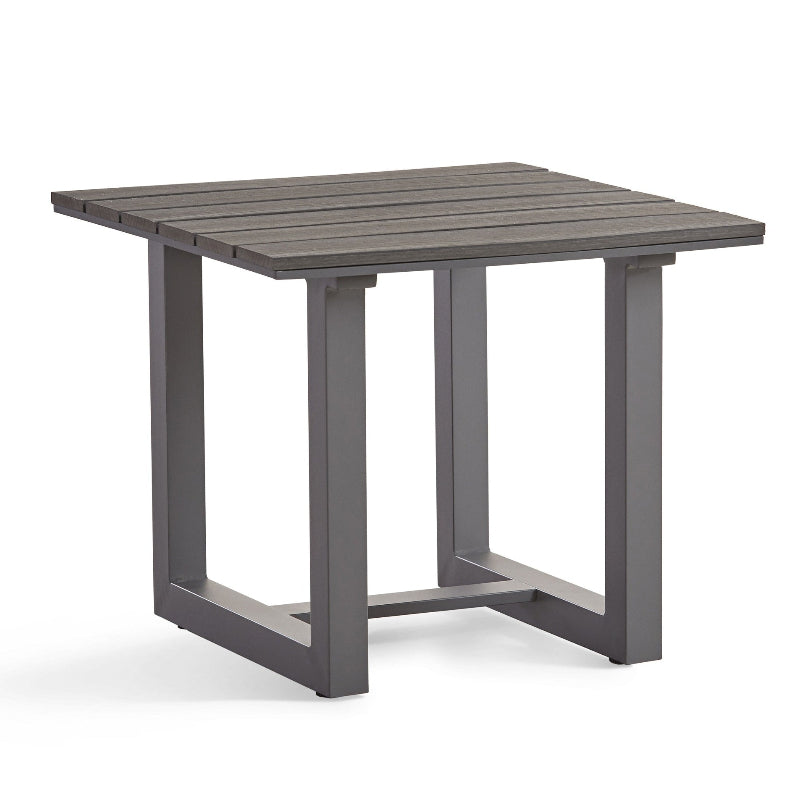 South Sea Rattan Kingston Aluminum Outdoor Rectangular End Table