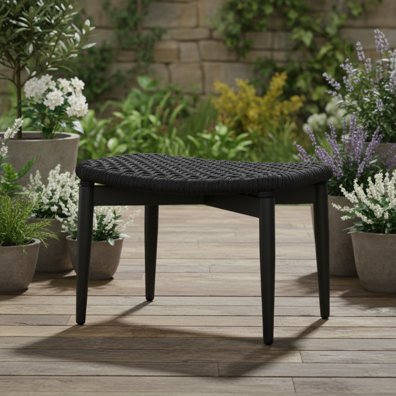 Lloyd Flanders Elba All-Aluminum Frame Ottoman