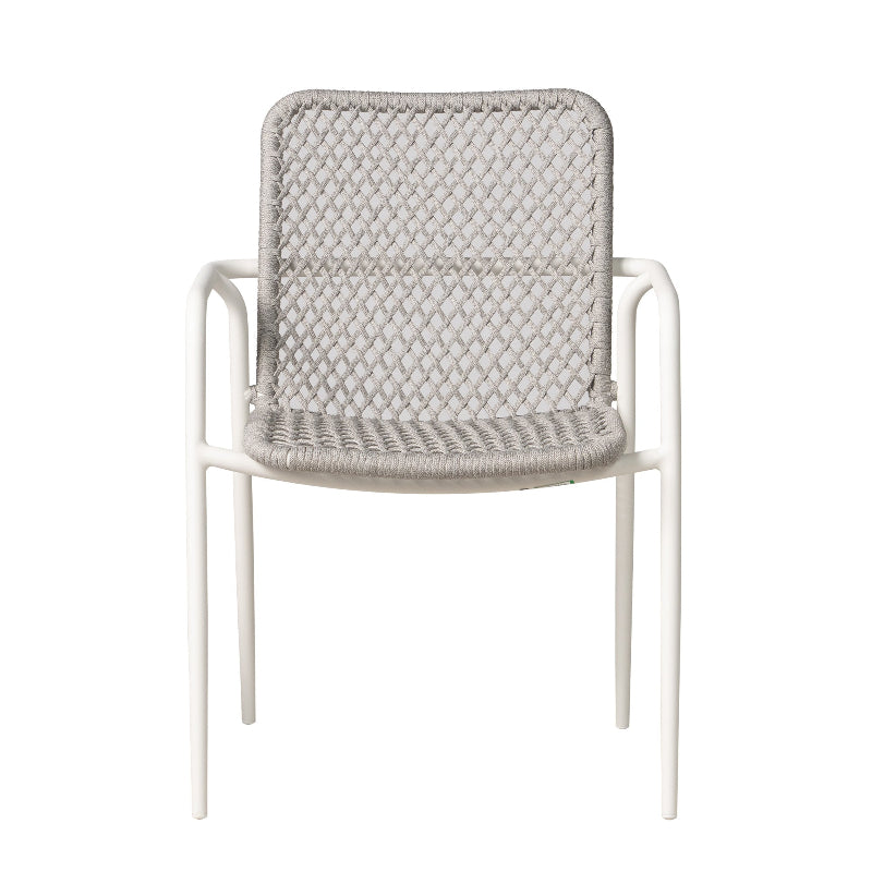 Lloyd Flanders Burano All-Aluminum Frame Dining Armchair (Set of 4)