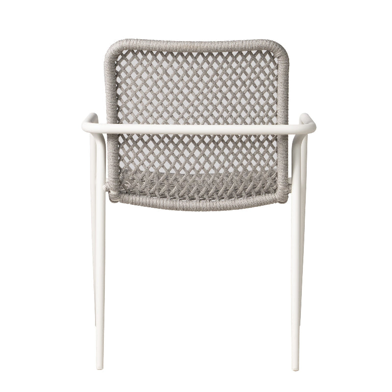 Lloyd Flanders Burano All-Aluminum Frame Dining Armchair (Set of 4)