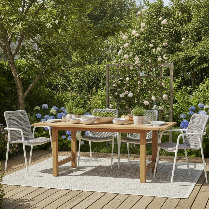 Lloyd Flanders Burano All-Aluminum Frame Dining Armchair (Set of 4)