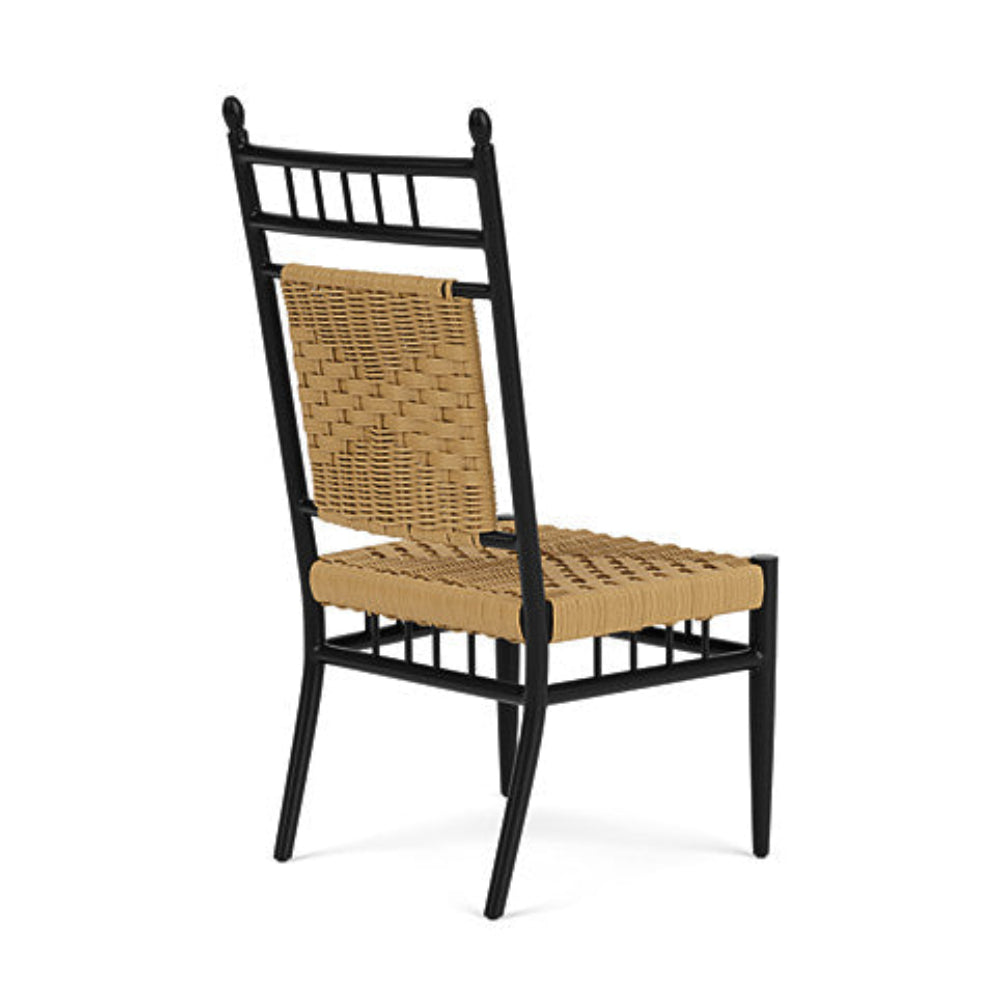 Lloyd Flanders Low Country Woven Vinyl Outdoor Armless Dining Chair