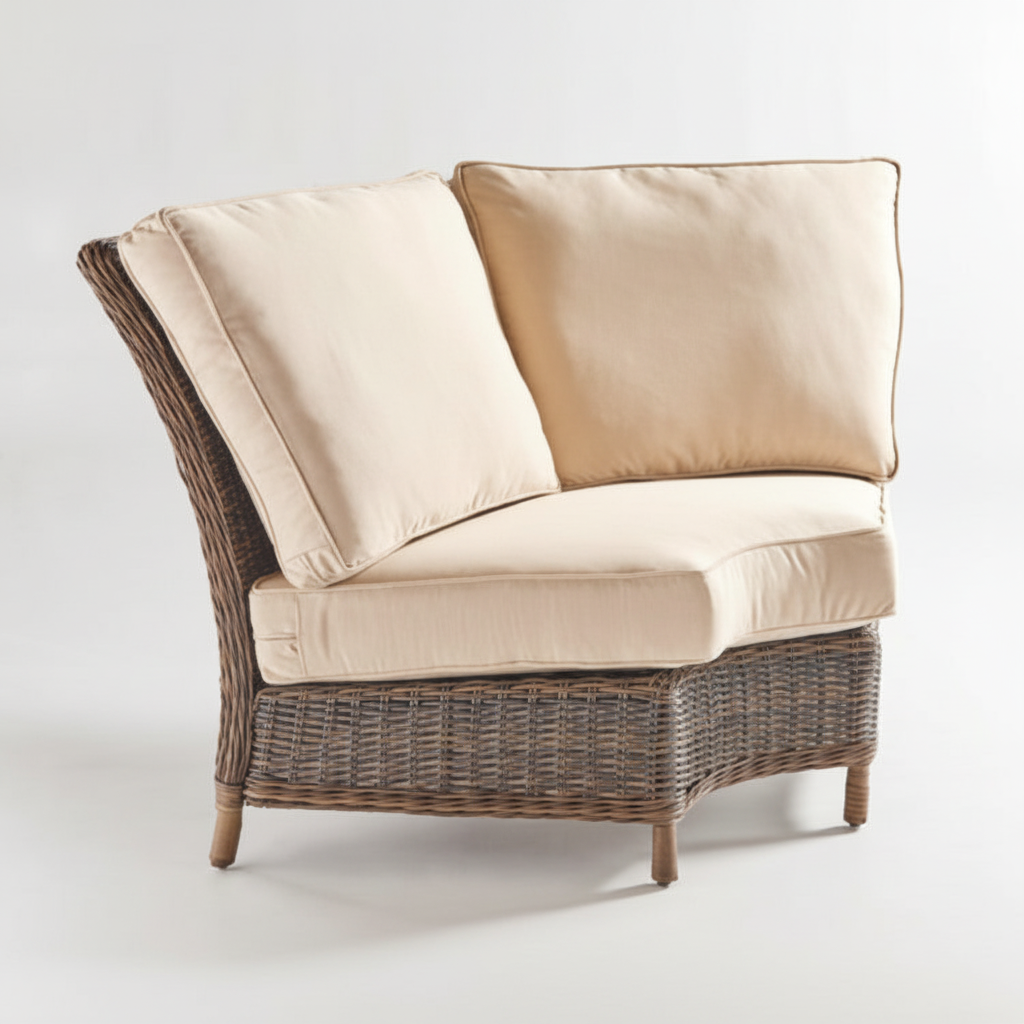 Replacement Cushions for South Sea Rattan Barrington Wedge Corner Chair