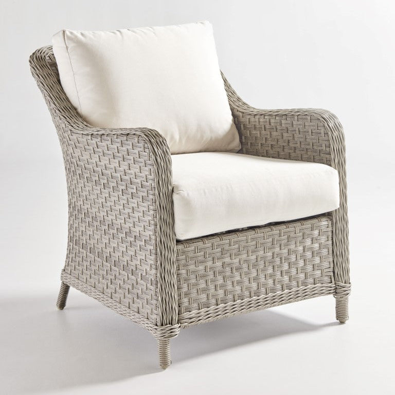 South Sea Rattan Mayfair Wicker Outdoor Lounge Chair