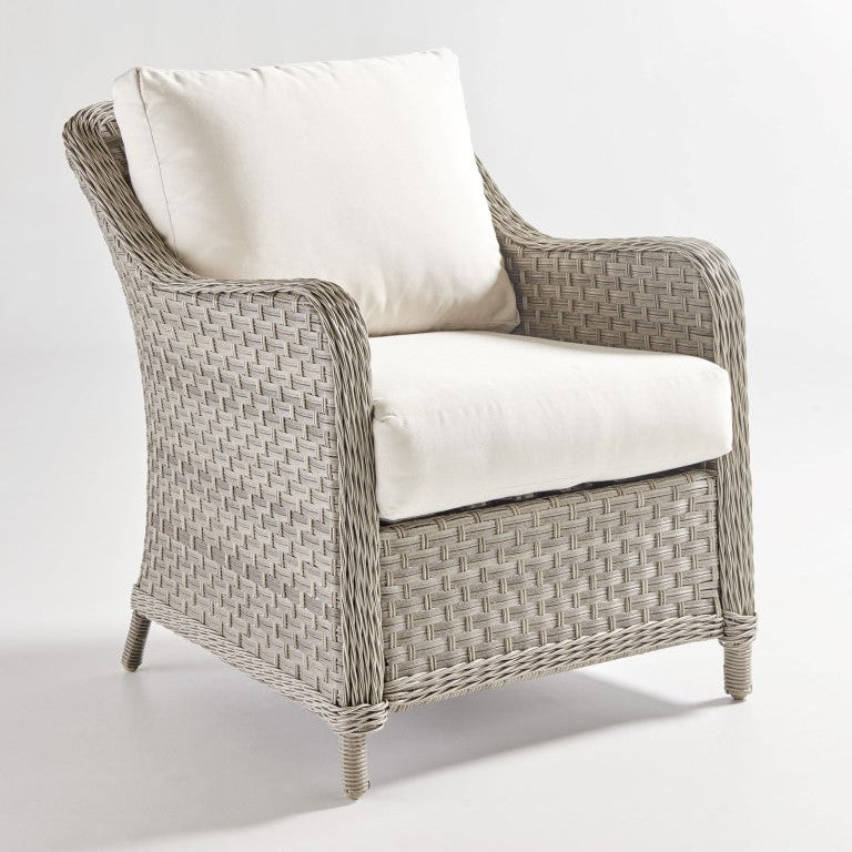 South Sea Rattan Mayfair Wicker Outdoor 6-Person Lounge Set