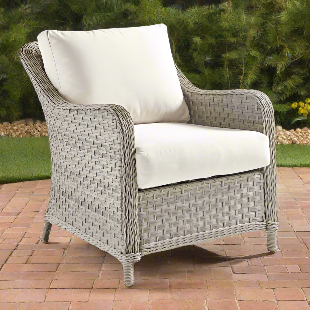 South Sea Rattan Mayfair Wicker Lounge Chair