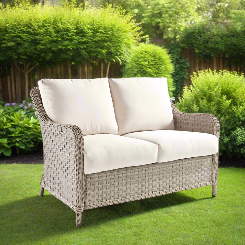 South Sea Rattan Mayfair Wicker Outdoor Loveseat