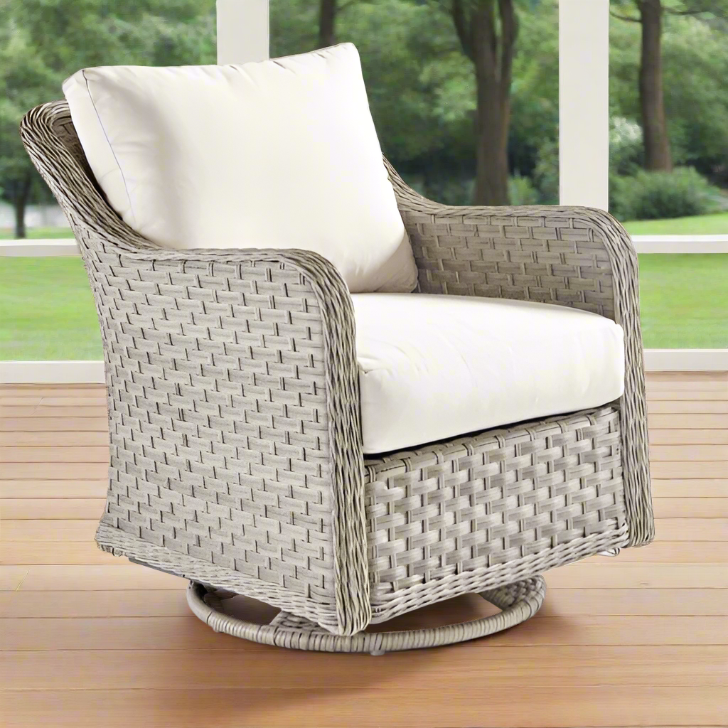 South Sea Rattan Mayfair Swivel Glider