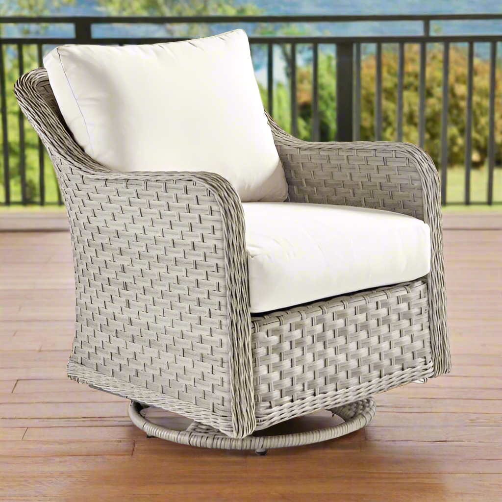 South Sea Rattan Mayfair Swivel Glider