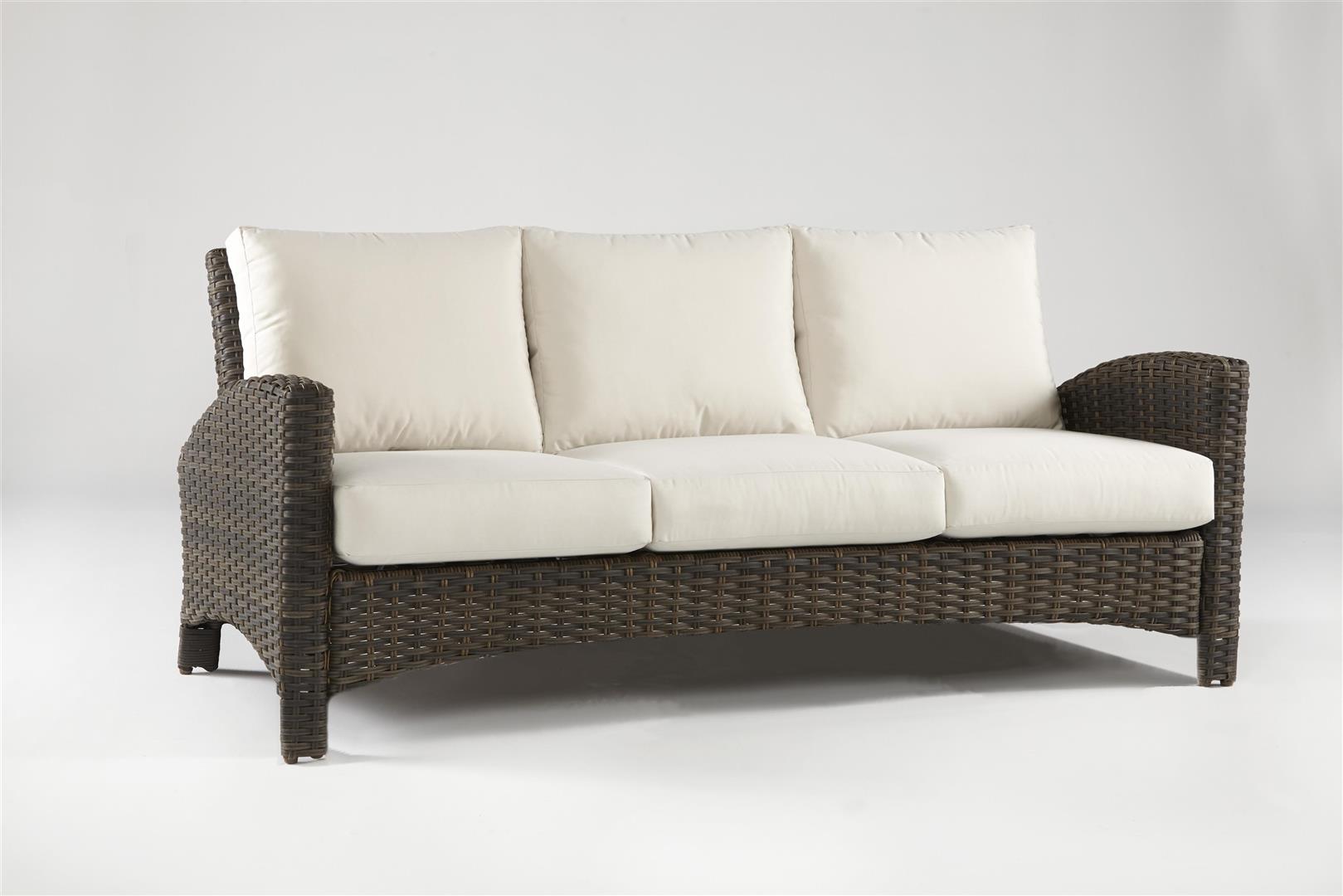 South Sea Rattan Panama Wicker Outdoor Sofa