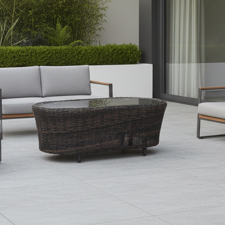 South Sea Rattan St John Wicker Outdoor Coffee Table