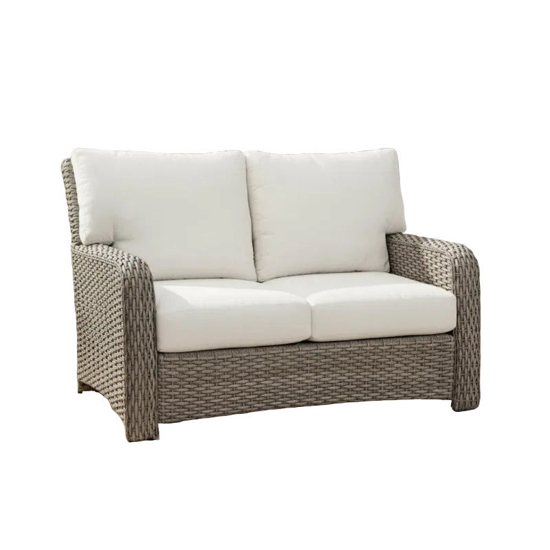 South Sea Rattan Saint Tropez Wicker Outdoor Loveseat