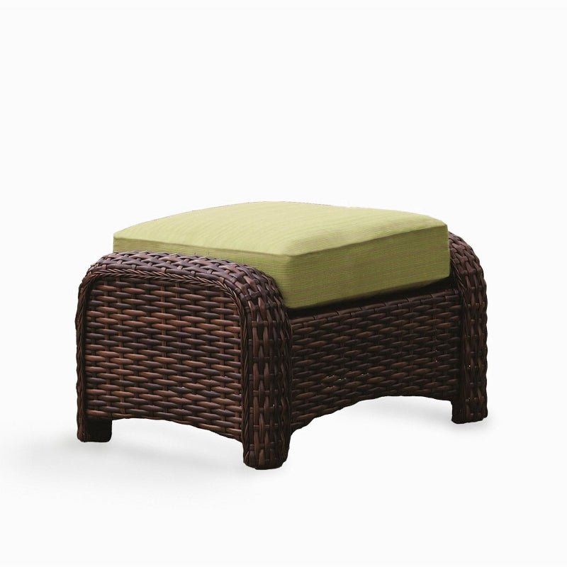 South Sea Rattan Saint Tropez Wicker Outdoor Ottoman