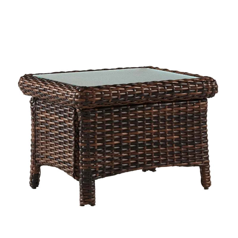 South Sea Rattan Saint Tropez Wicker Outdoor End Table