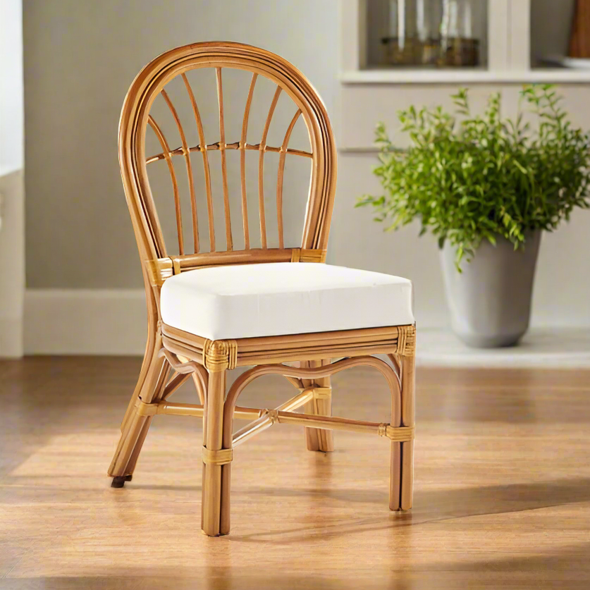 South Sea Rattan Palm Harbor Indoor Dining Side Chair