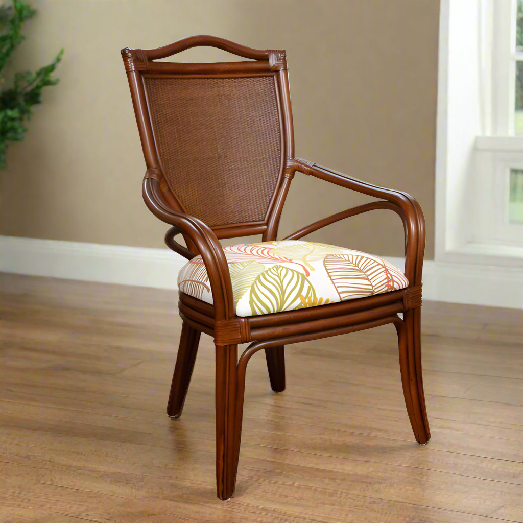Alexander & Sheridan Serengeti Rattan Indoor Dining Arm Chair