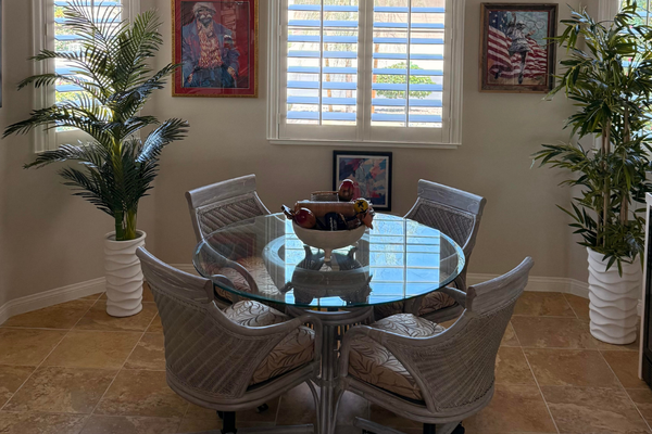 Alexander & Sheridan Bermuda 5 Piece Rattan Indoor Dining Set