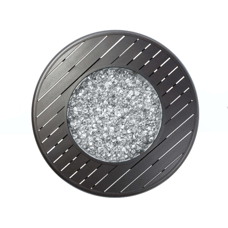Alfresco Home Bay Ridge 36" Blacksmith Outdoor Round Fire Pit Table