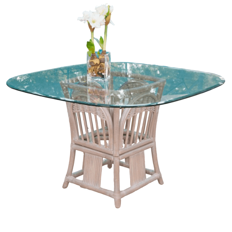 Alexander & Sheridan Bridgeport Natural Rattan Indoor Dining Table