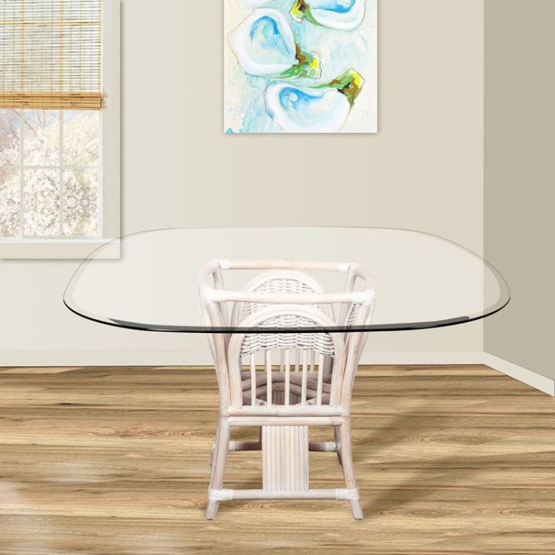 Alexander & Sheridan Bridgeport Natural Rattan Indoor Dining Table