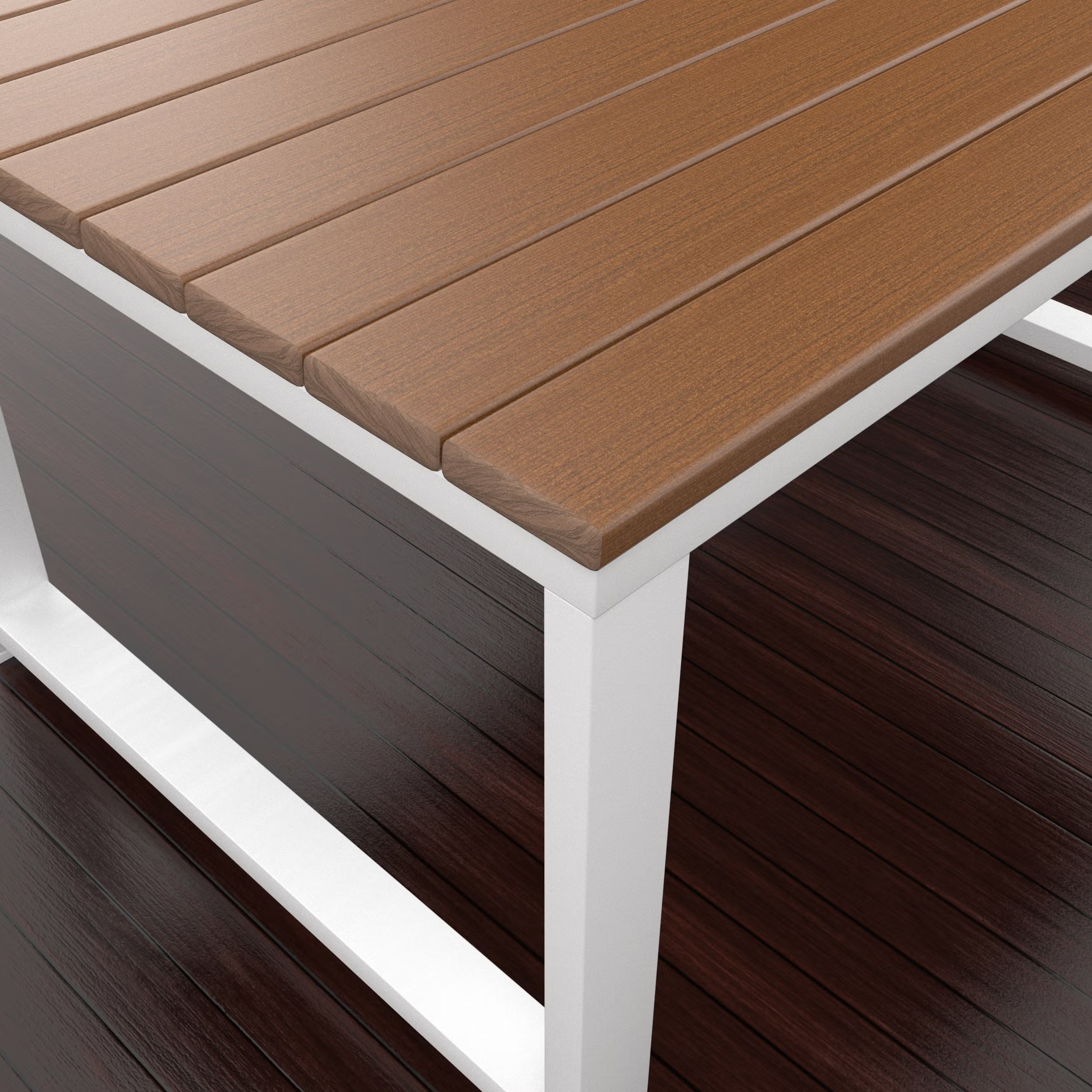 NorthCape International Brighton Aluminum Outdoor Coffee Table
