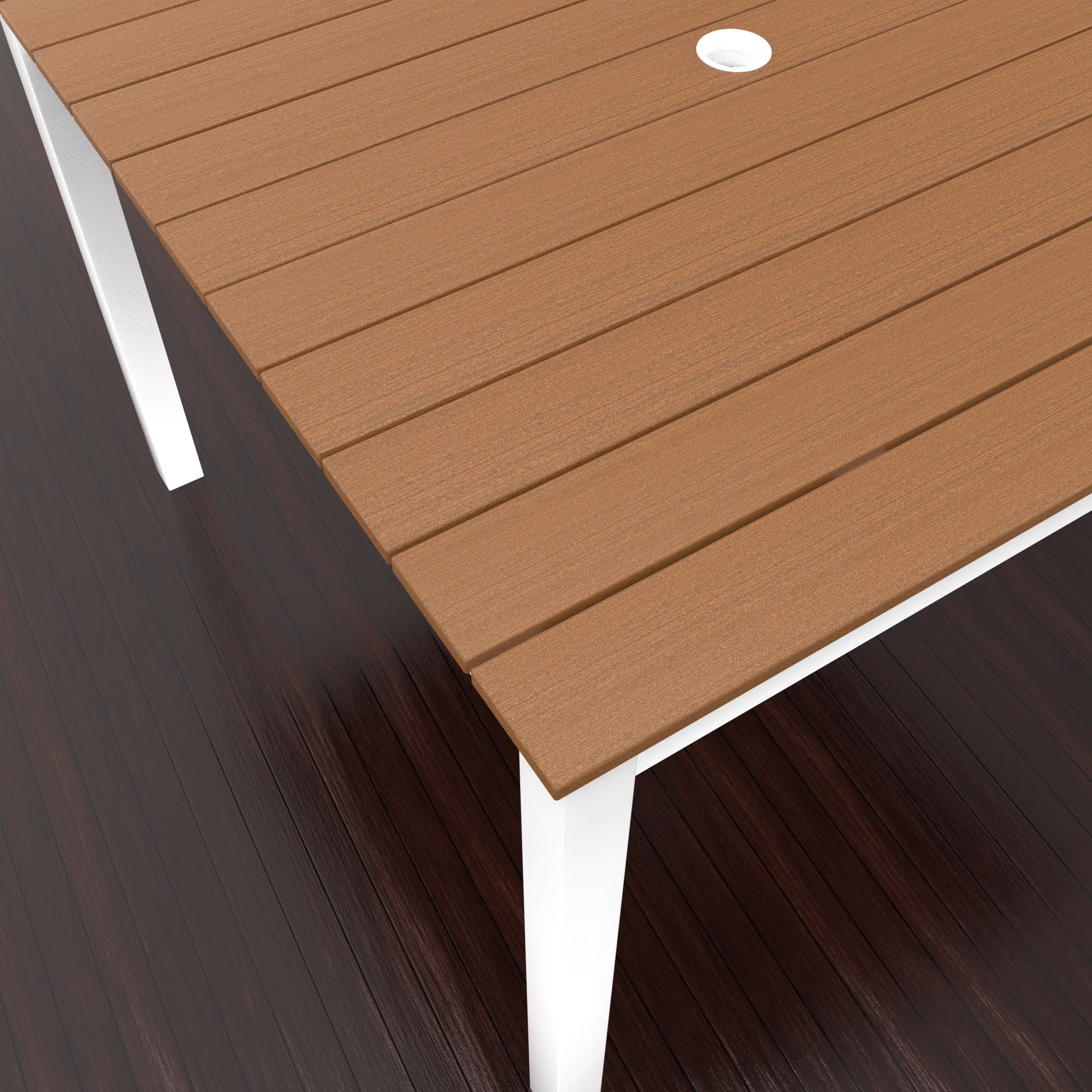 NorthCape International Brighton Aluminum Outdoor Patio Dining Table