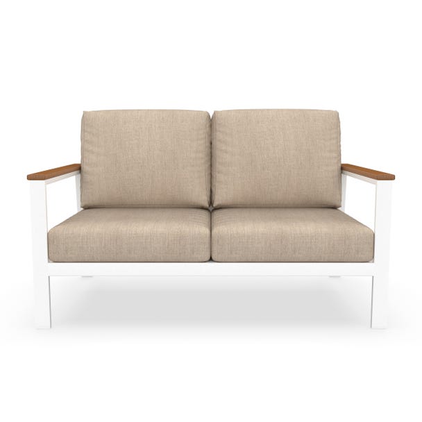 NorthCape International Brighton Aluminum Outdoor Loveseat