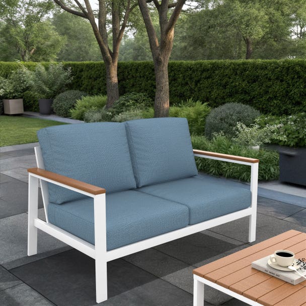 NorthCape International Brighton Aluminum Outdoor Loveseat
