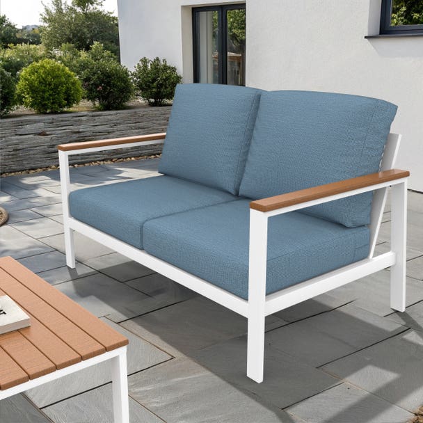 NorthCape International Brighton Aluminum Outdoor Loveseat