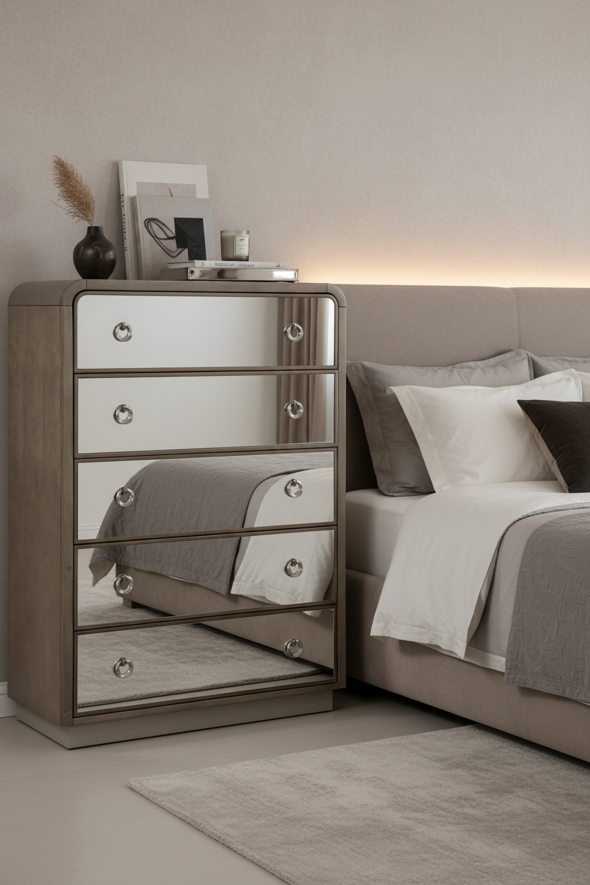 Oasis Home Cascade Wood Indoor Chest