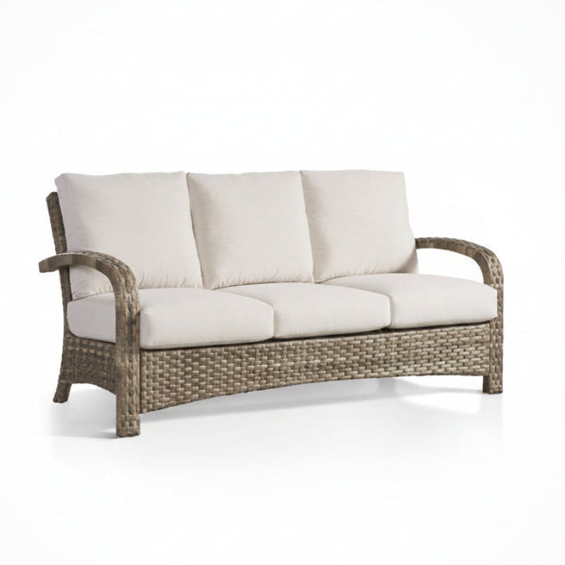 South Sea Rattan Driftwood Bay Wicker Outdoor Sofa