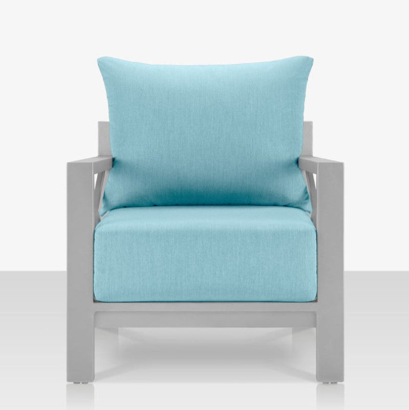 DecoScape Dynasty Aluminum Outdoor Club Chair