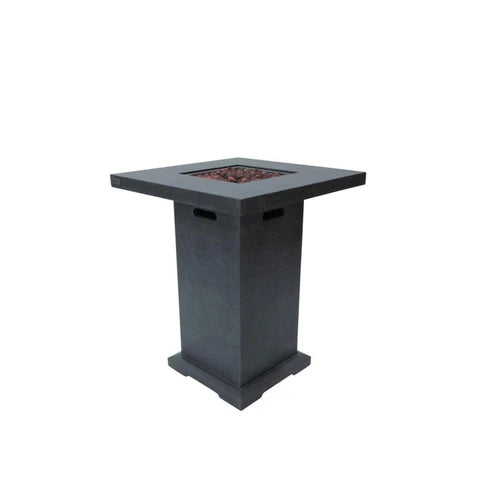 Elementi Montreal 34” Bar Height Concrete Fire Table