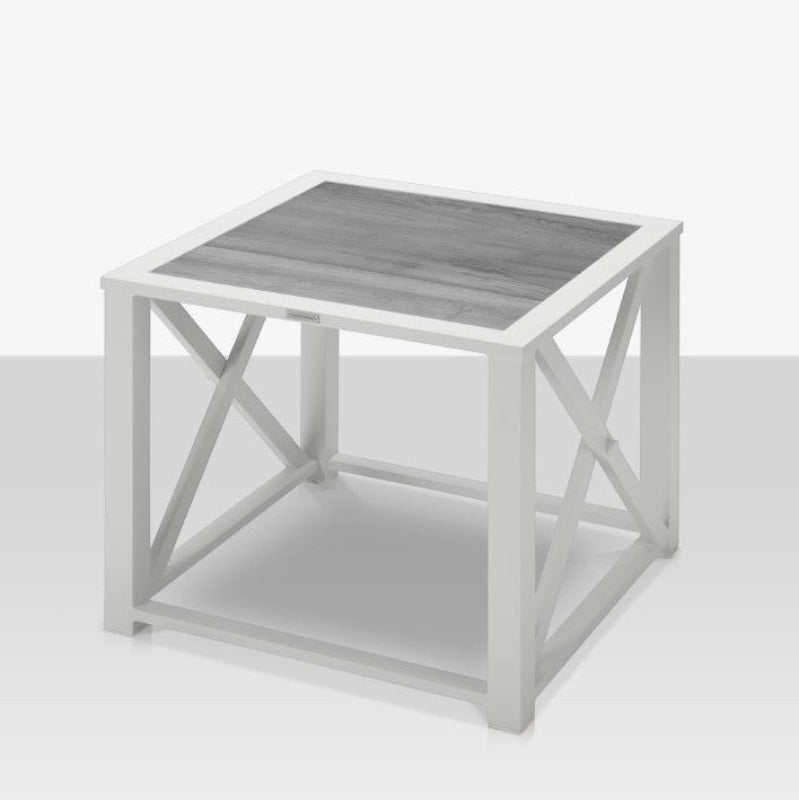 DecoScape Dynasty Aluminum Outdoor End Table