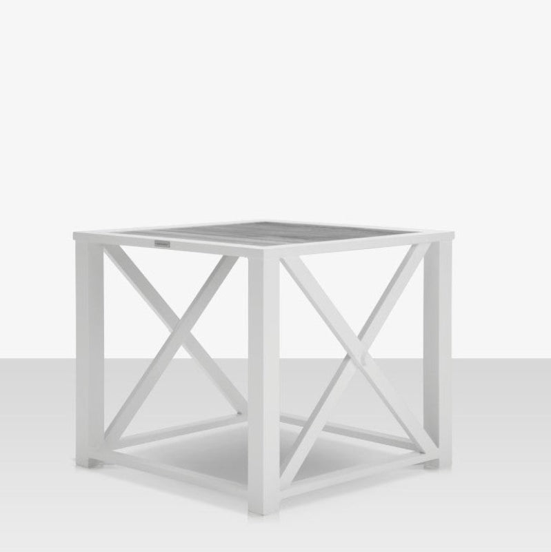 DecoScape Dynasty Aluminum Outdoor End Table