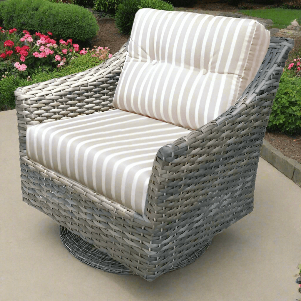 Forever Patio Aberdeen Wicker Swivel Rocker