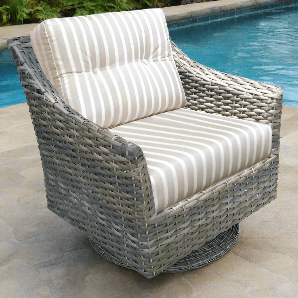 Forever Patio Aberdeen Wicker Swivel Rocker