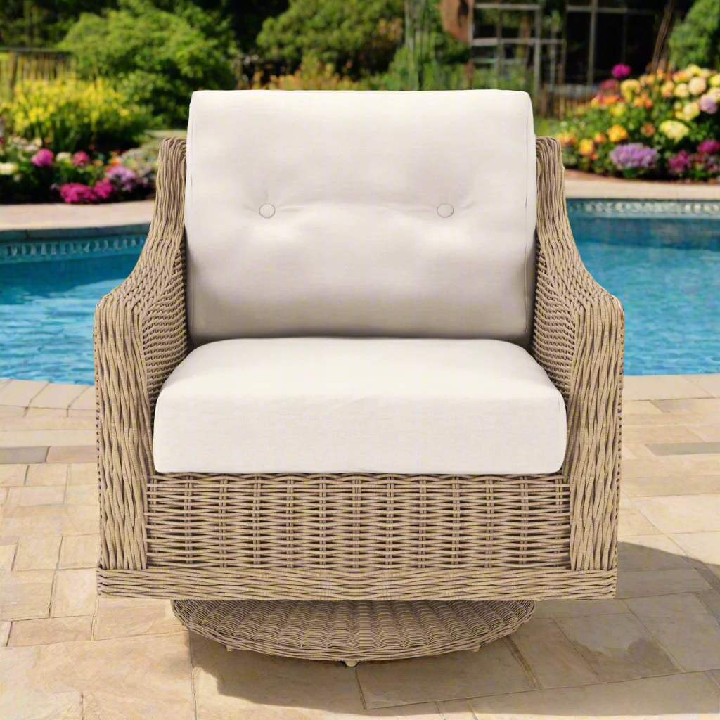 Forever Patio Carlisle Wicker Swivel Rocker